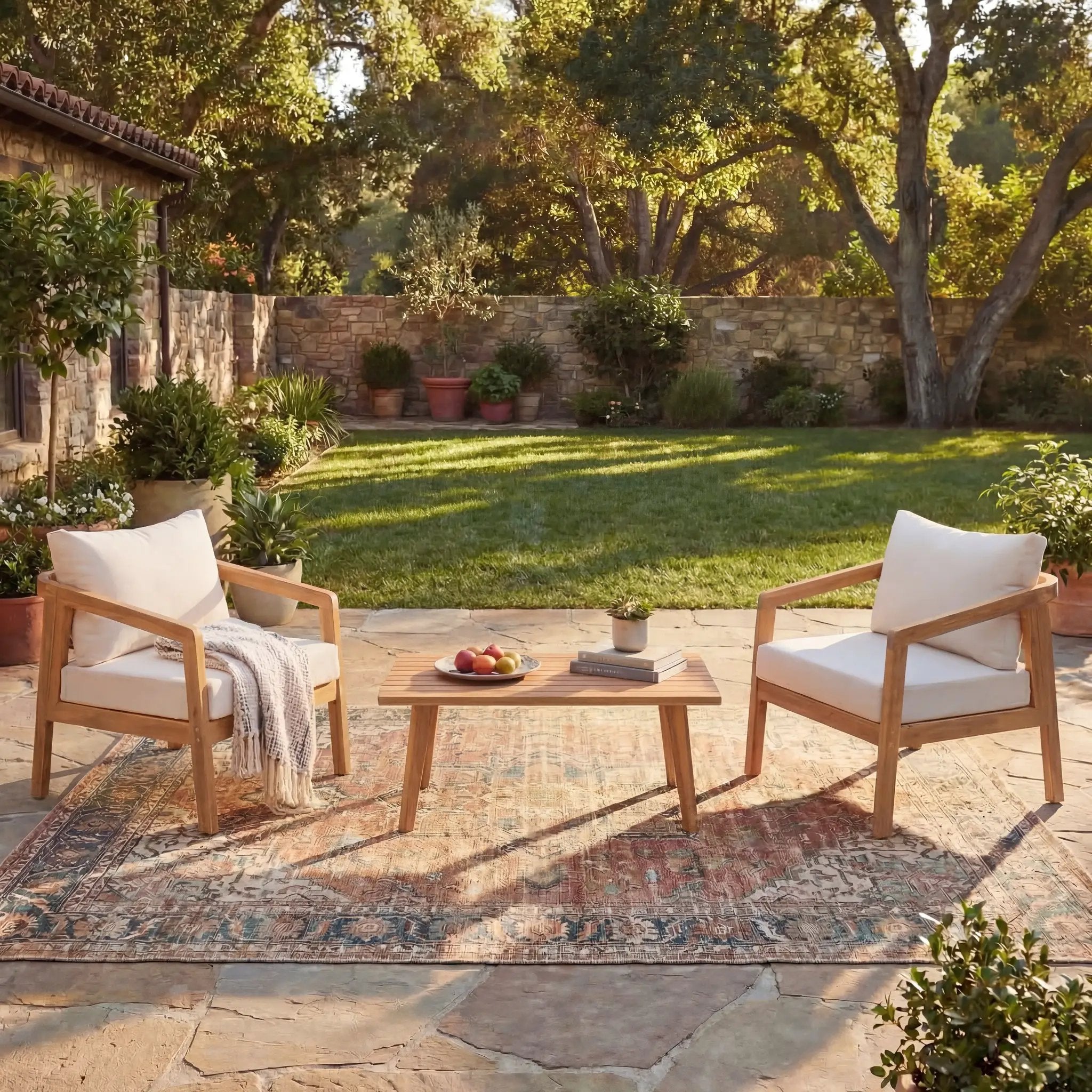 Outdoor Patio Chair Set (Set of 3) by HouseOfZazla