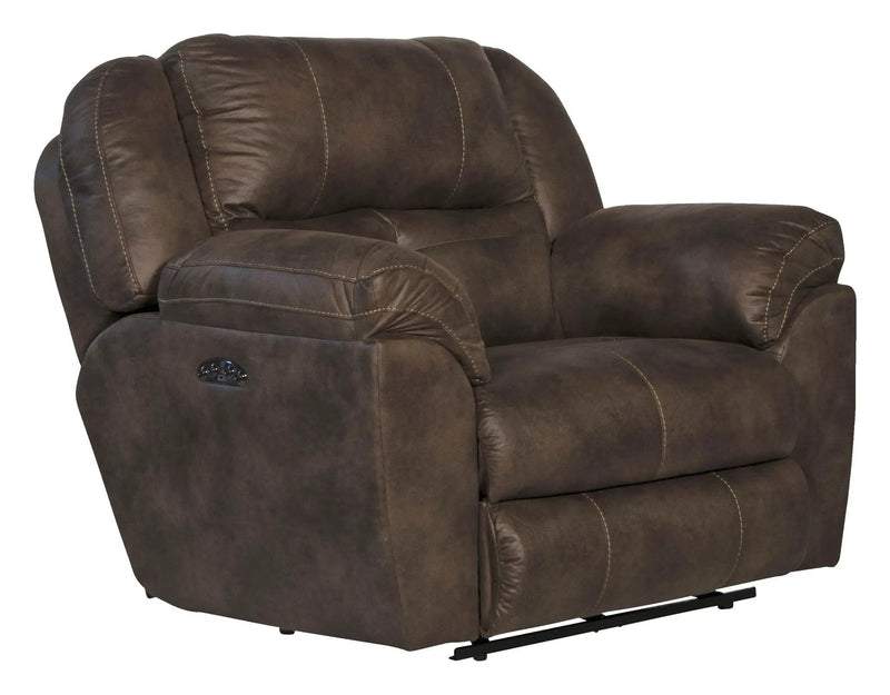 Ferrington - Power Lay Flat Recliner with Power Adjustable Headrest by Unique Piece Furniture