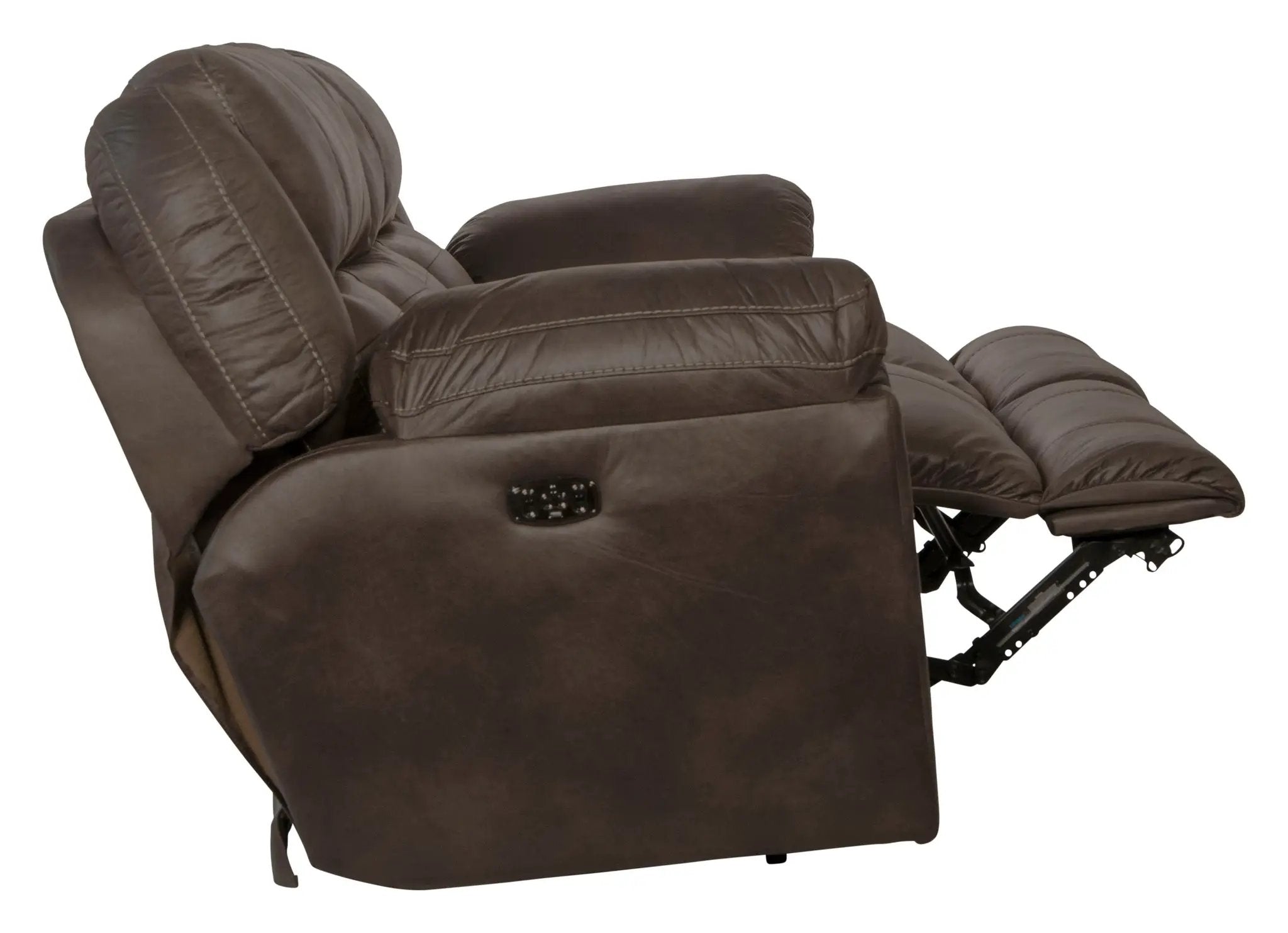 Ferrington - Power Lay Flat Reclining Sofa with Power Adjustable Headrest & Lumbar by Unique Piece Furniture