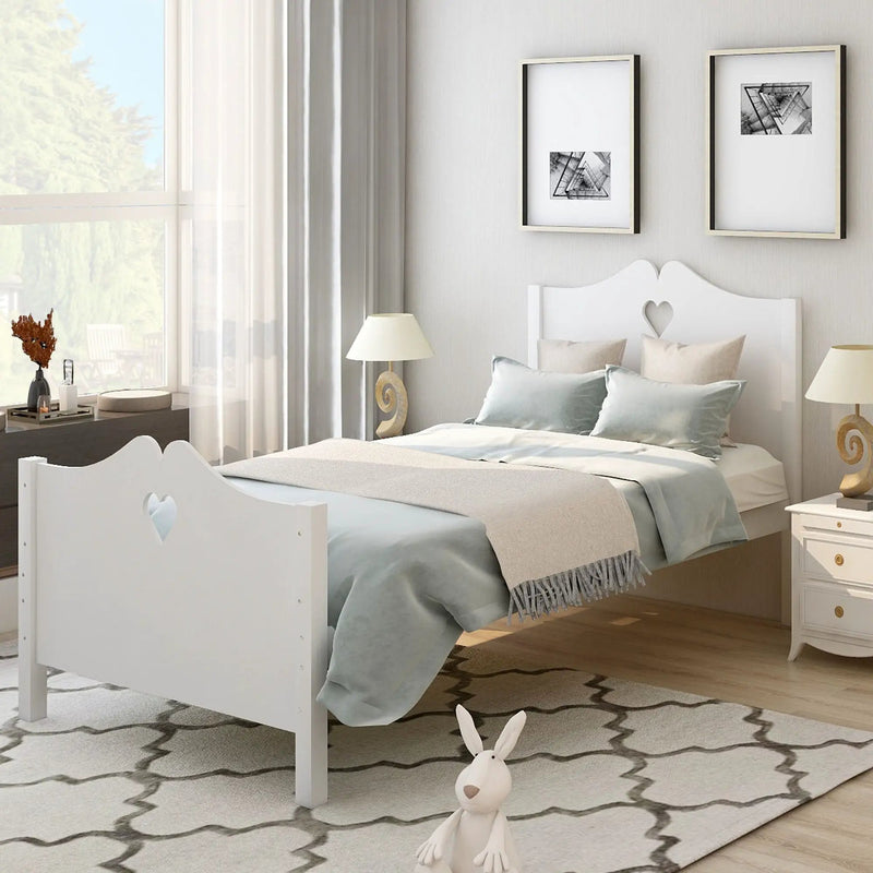 Platform Bed With Slat Support And Headboard And Footboard by Unique Piece Furniture