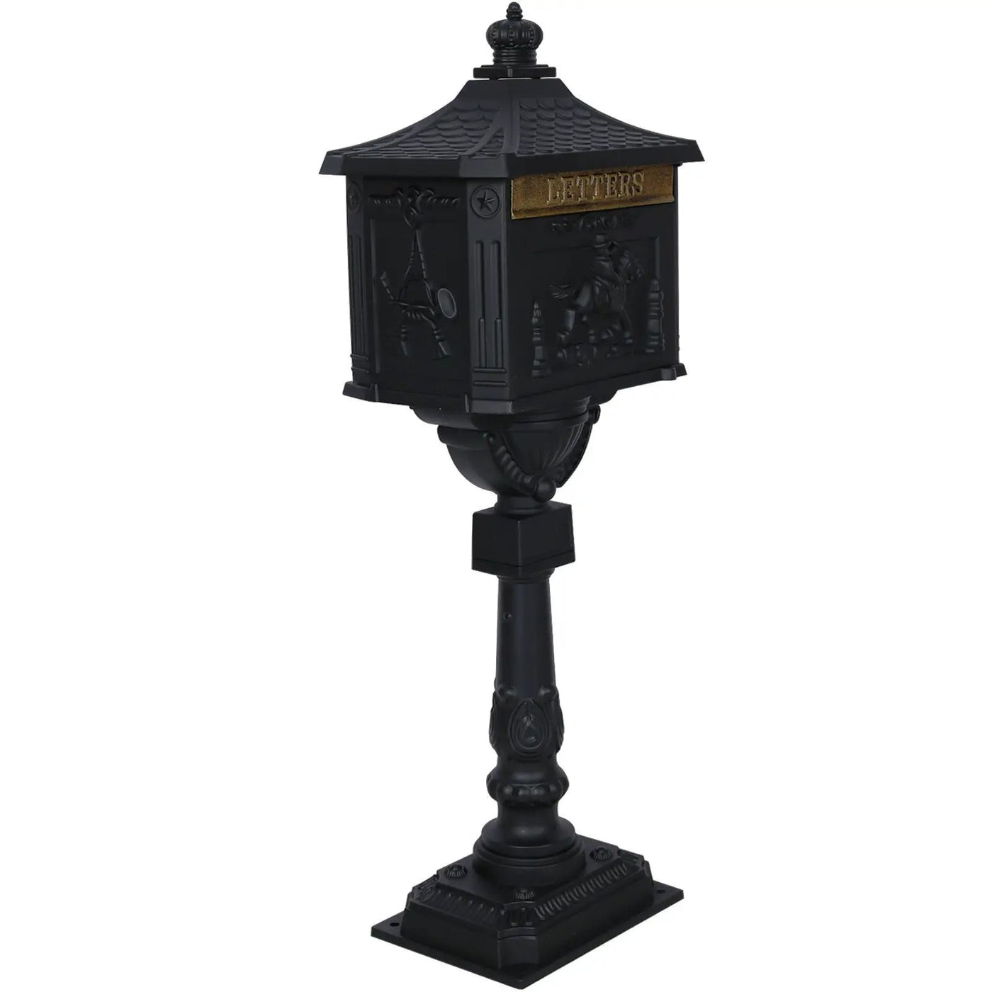 Cast Aluminum Mail Box, Postal Box, Mailbox by HouseOfZazla