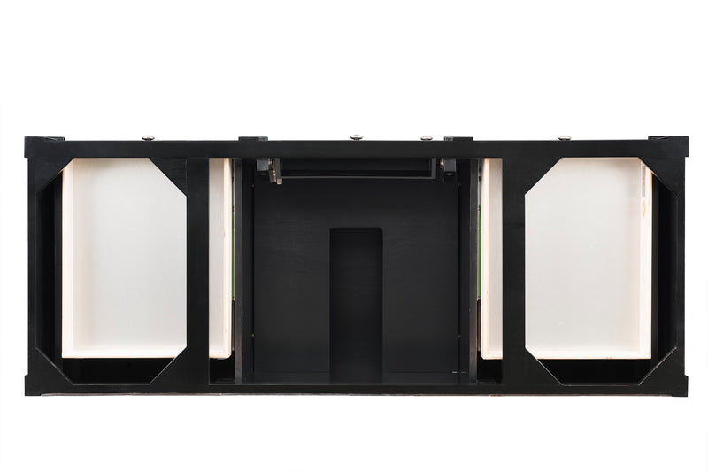 James Martin Brittany 60" Single Vanity Cabinet, Black Onyx, view 2