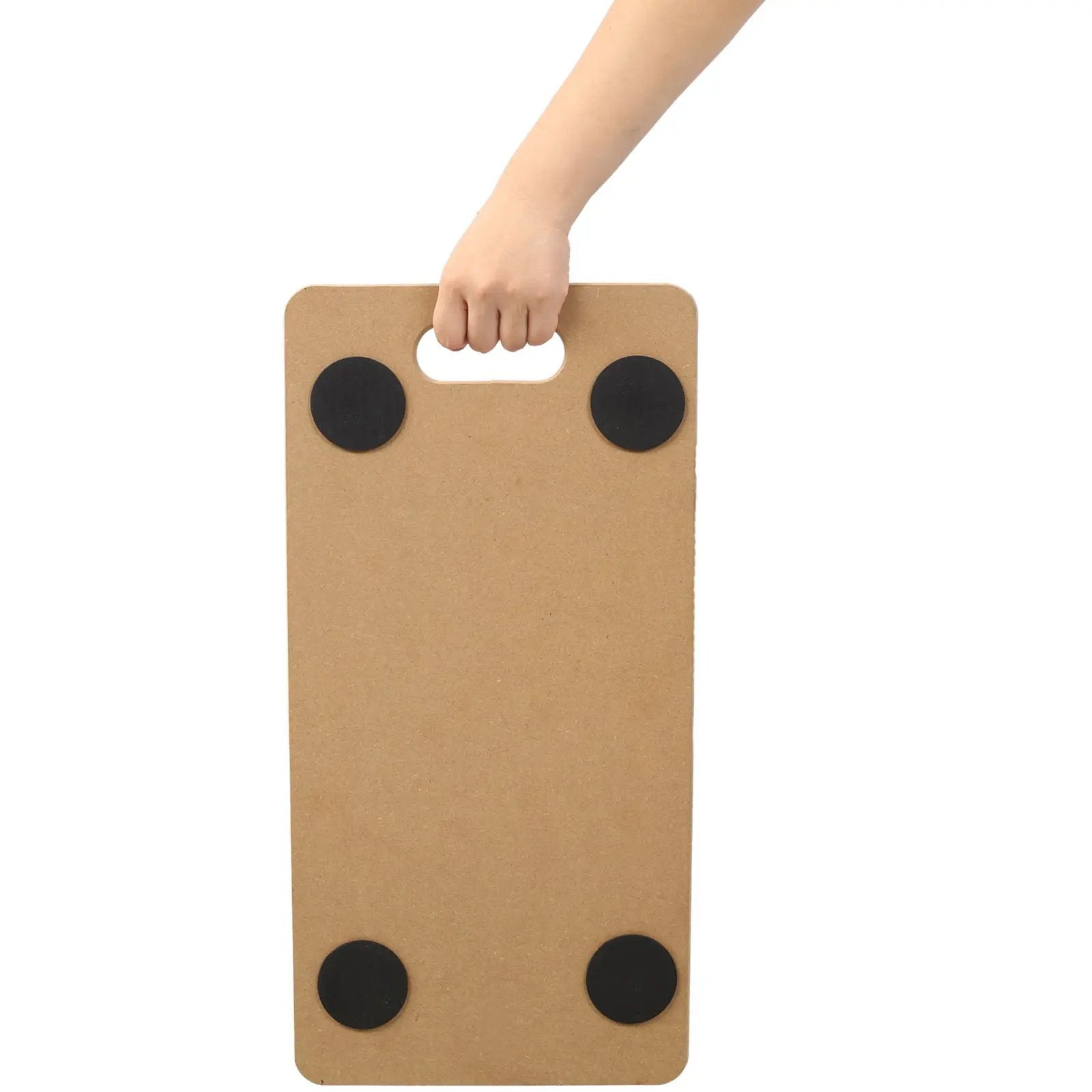 Furniture Moving Dolly, Heavy Duty Wood Rolling Mover With Wheels For Piano Couch Fridge Heavy Items, Securely Holds 500 Lbs (Set of 4) - Natural by HouseOfZazla