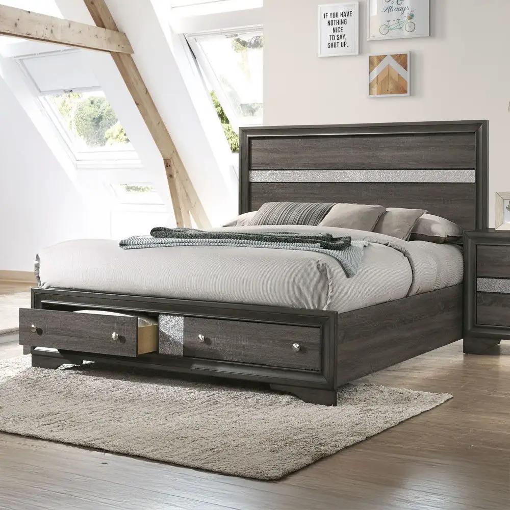 Naima - Bed w/Storage by Unique Piece Furniture
