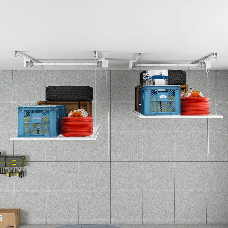 Overhead Garage Storage Rack 3x6 FT for High Ceilings by HouseOfZazla