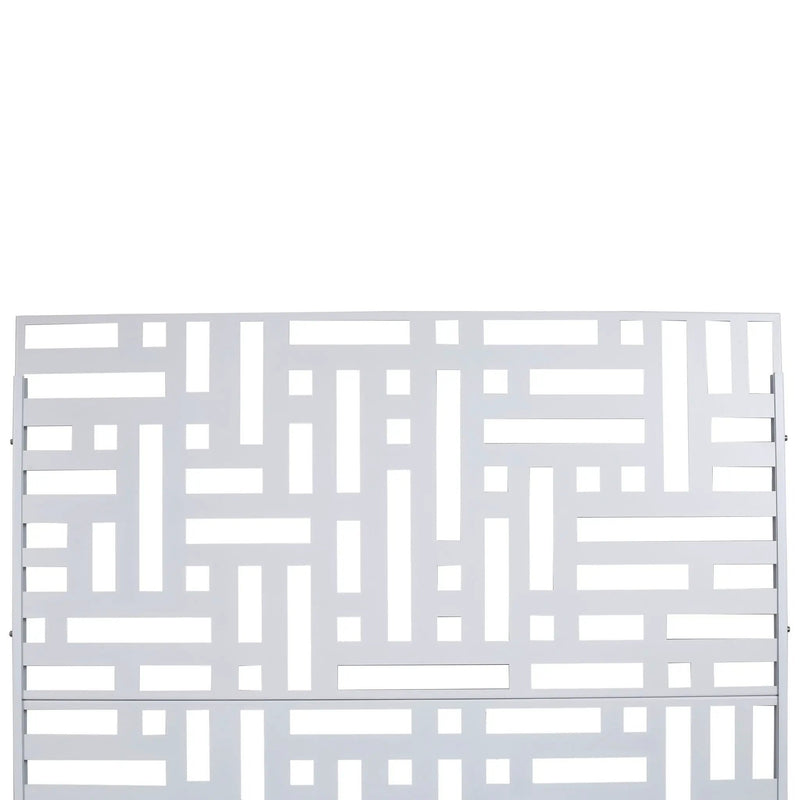 Decorative Freestanding Metal Privacy Screen For Indoor & Outdoor Use by HouseOfZazla