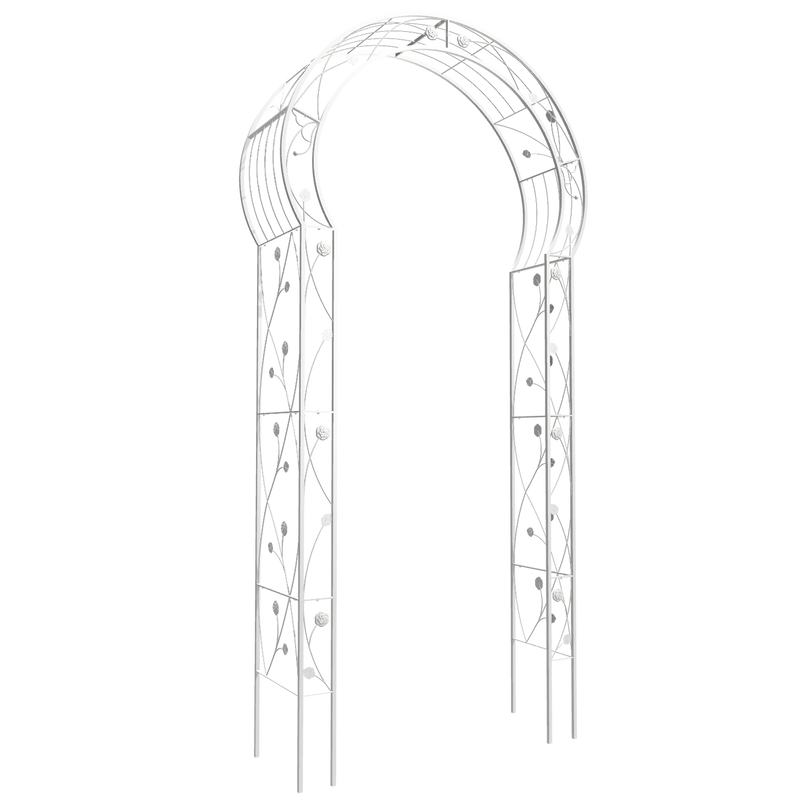 Metal Garden Arch by HouseOfZazla