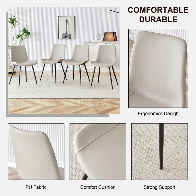 Modern Medieval Style Restaurant Cushioned Chairs With Suede Backrests by Unique Piece Furniture