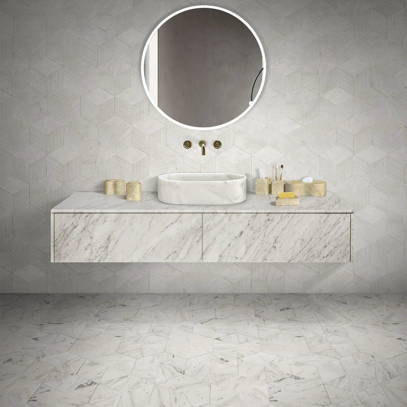 Bathroom Vessel Sink, Semi Polished Surface by HouseOfZazla