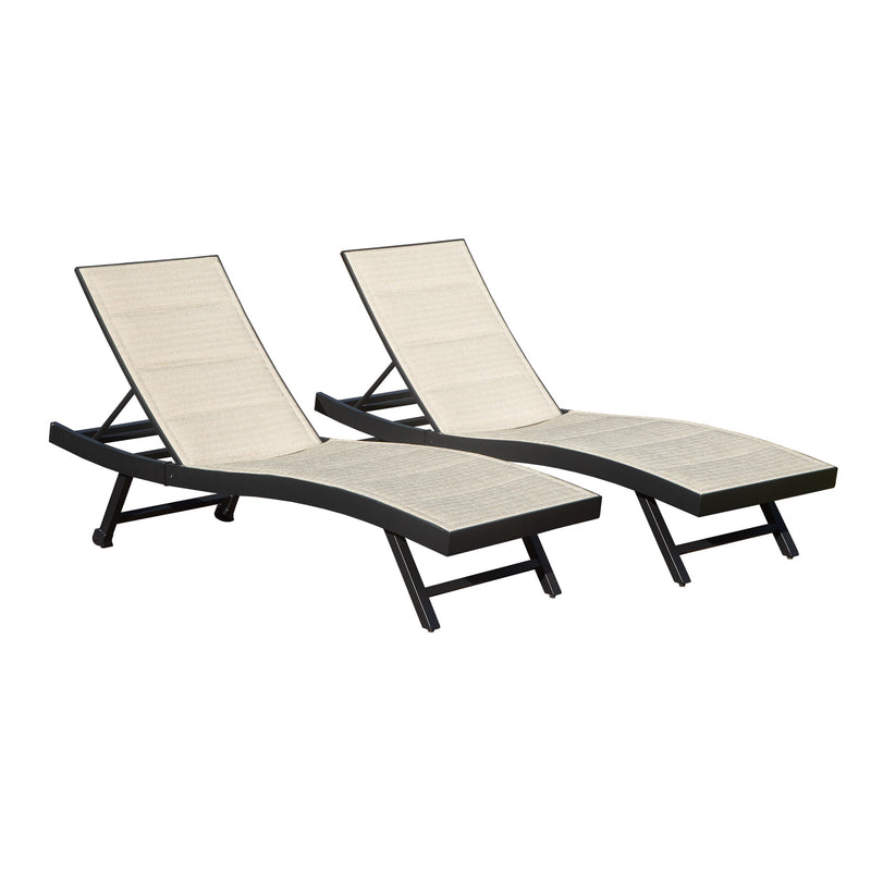 Patio Chaise Lounge Set of 2 by HouseOfZazla