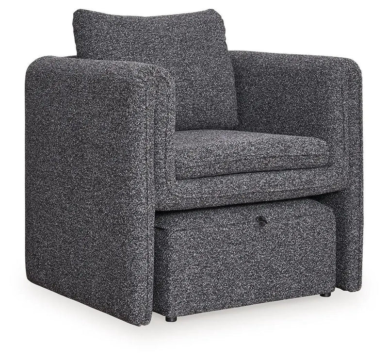 Vreni - Accent Chair - Charcoal / Black by Unique Piece Furniture