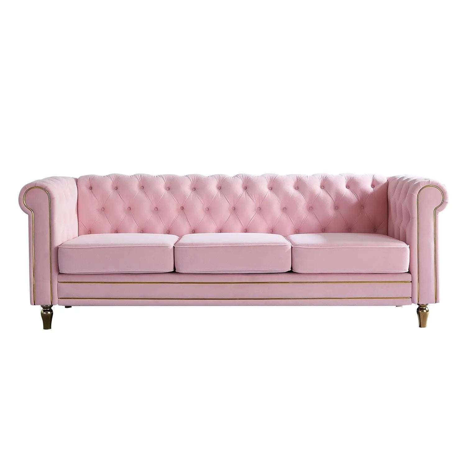 Chesterfield - Sofa 84.65" For Living Room by HouseOfZazla