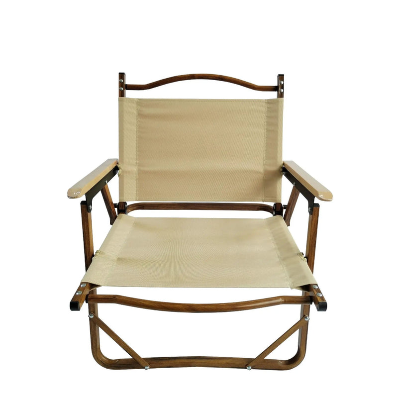 Comfy Foldable And Portable Chair With Armrests, Indoor And Outdoor (Set of 4) - Brown by Unique Piece Furniture