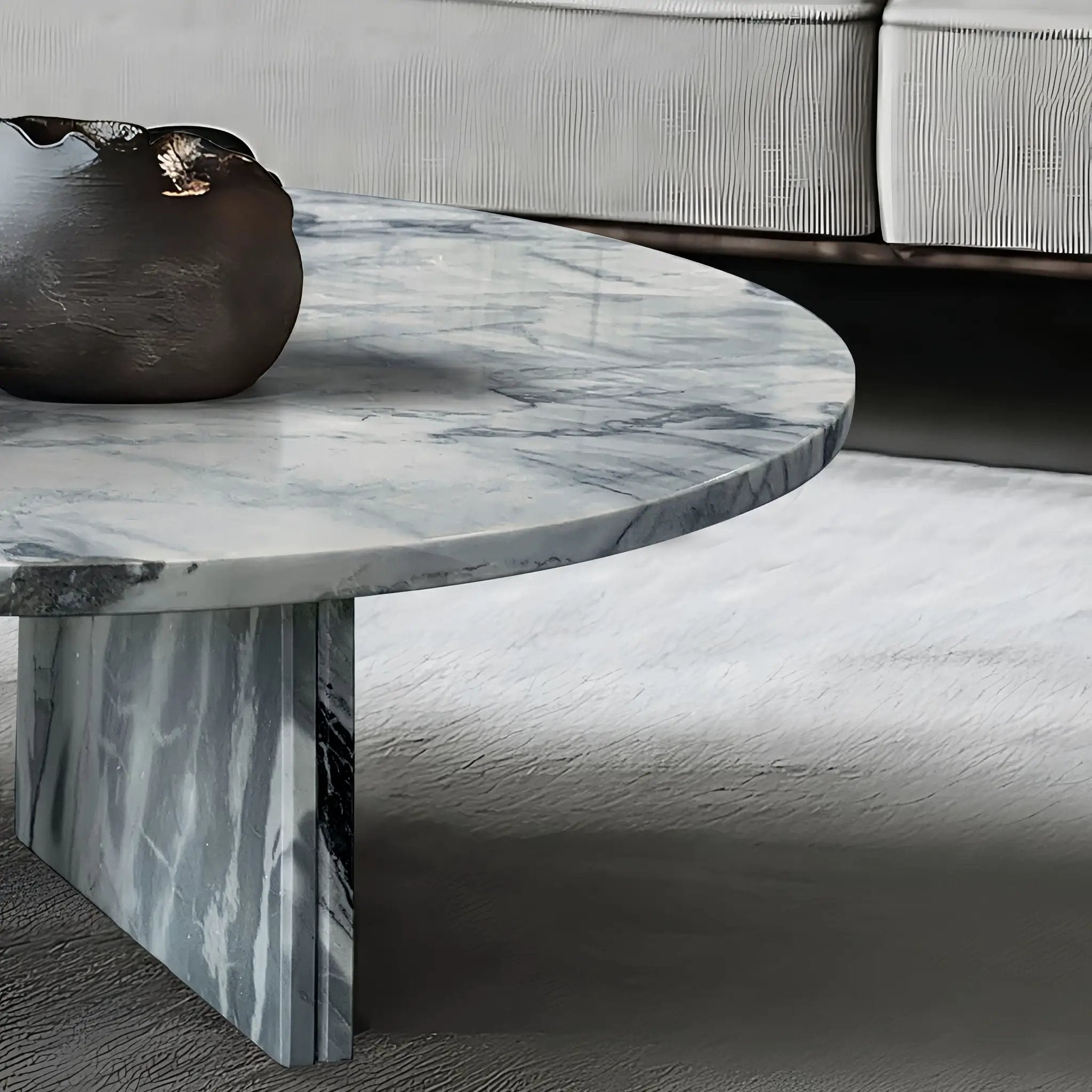 Luxury Coffee Table With Unique Veining, Unique Stone Design by Unique Piece Furniture