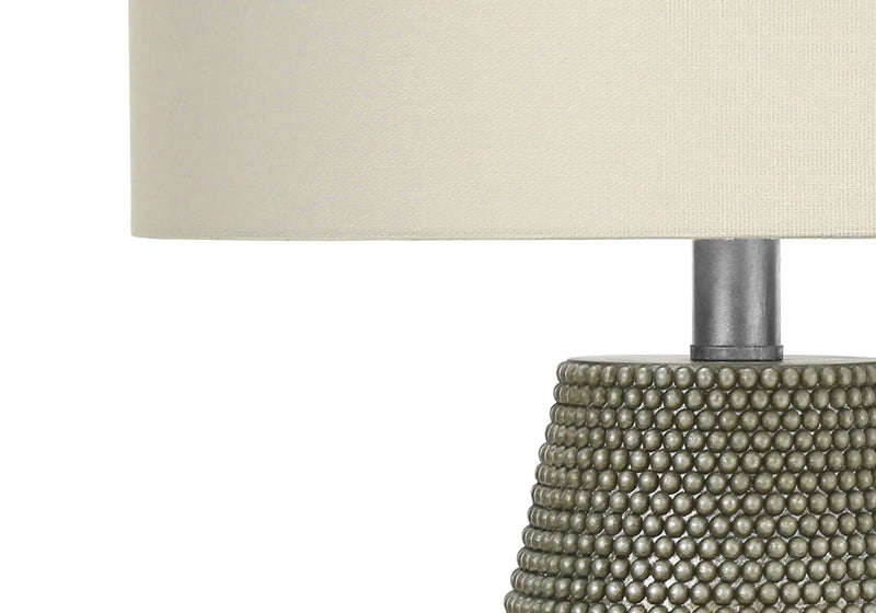 Lighting, Table Lamp, Resin, Contemporary - Gray by HouseOfZazla