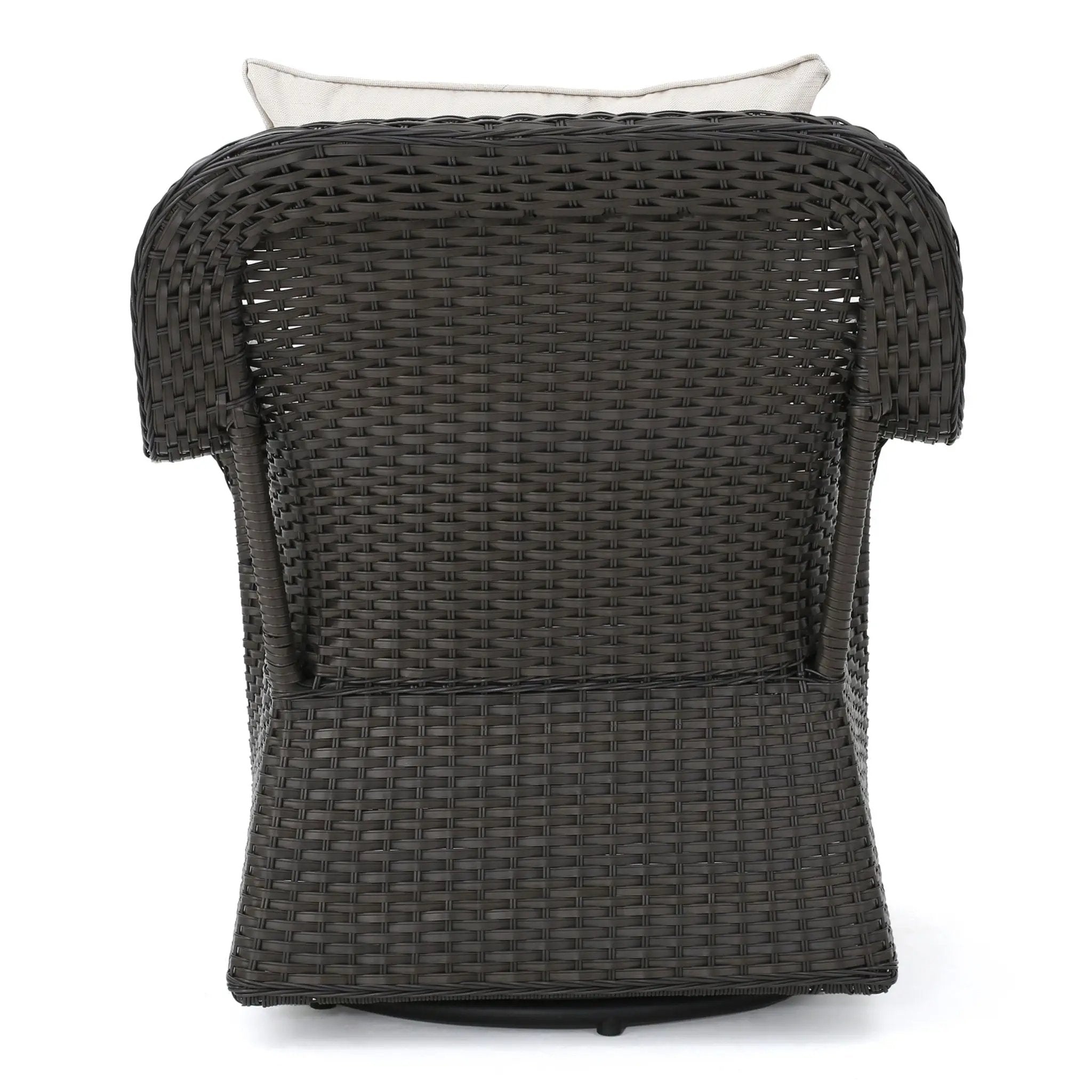 Amaya Outdoor Swivel Rocker Chair with Water Resistant Cushions by HouseOfZazla