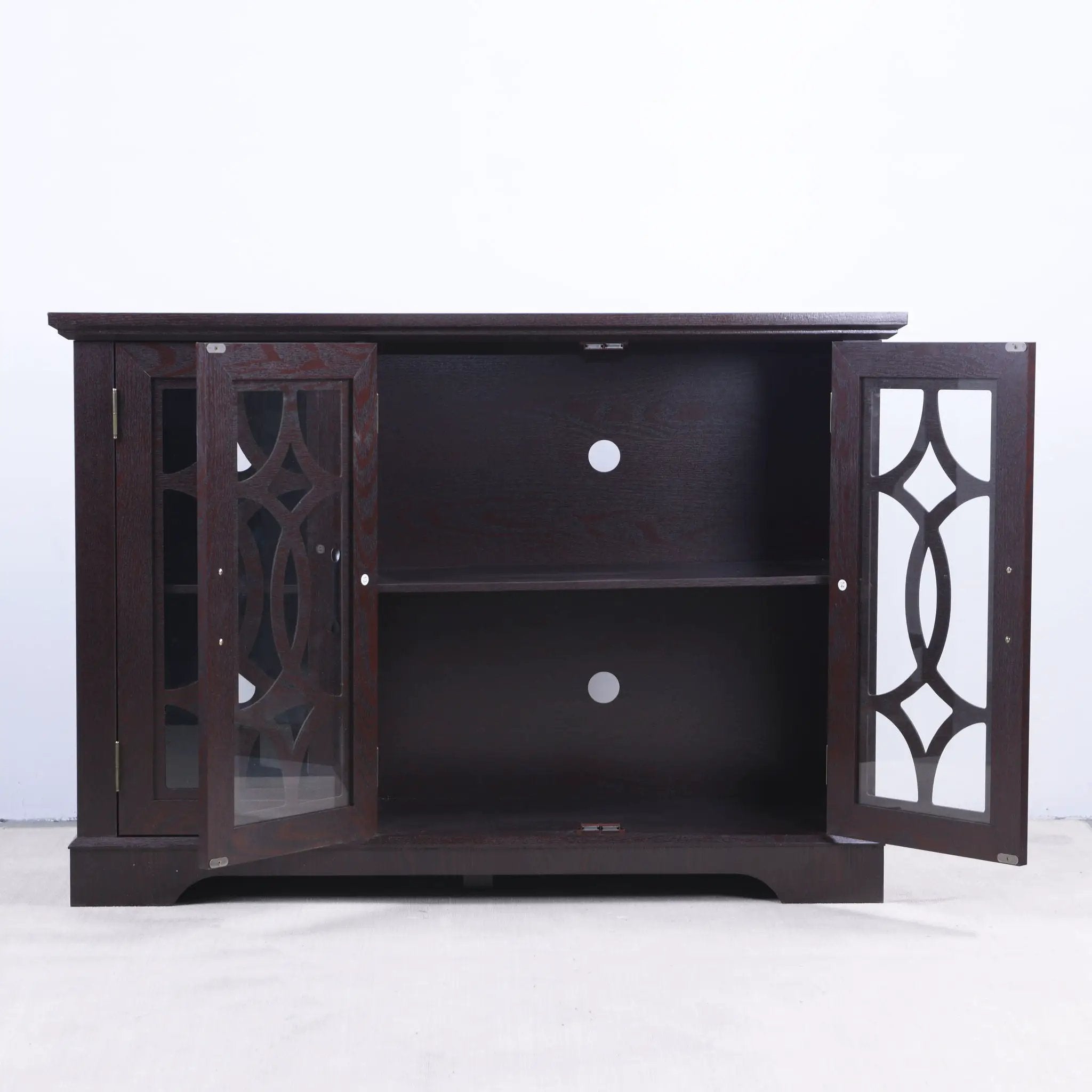 Spacious Sideboard With 3 Doors - Ox Blood Red by HouseOfZazla