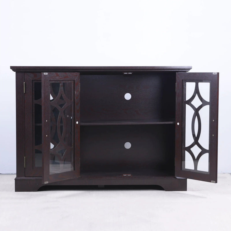 Spacious Sideboard With 3 Doors - Ox Blood Red by HouseOfZazla