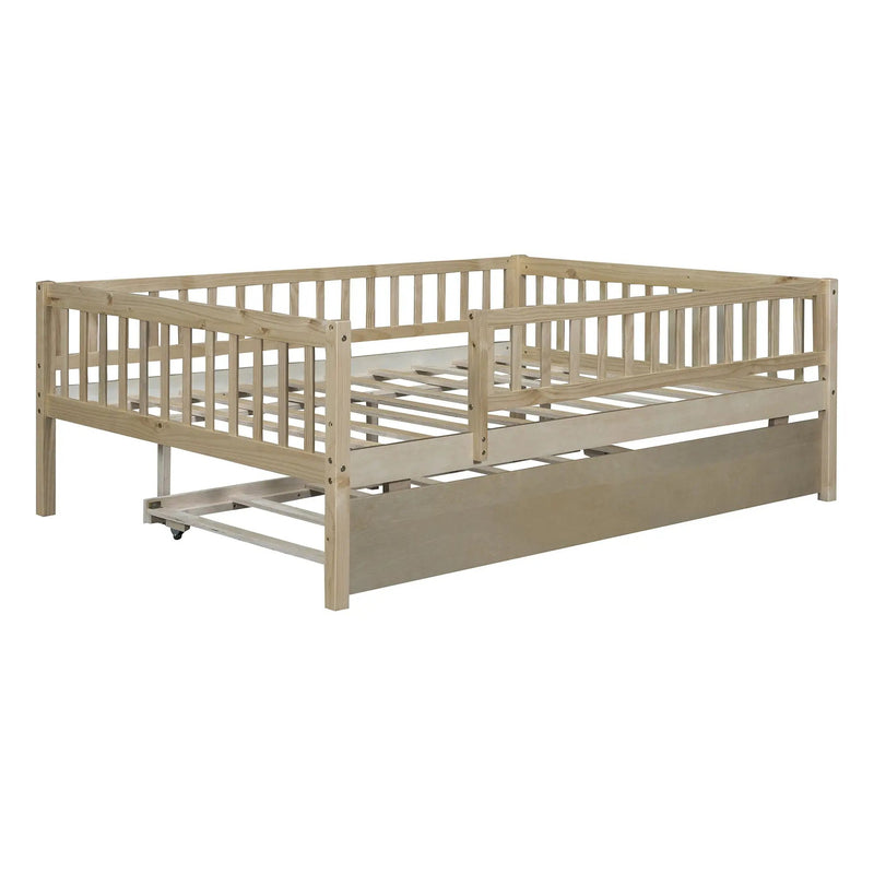 Multi Functional Wooden Daybed Bed by Unique Piece Furniture