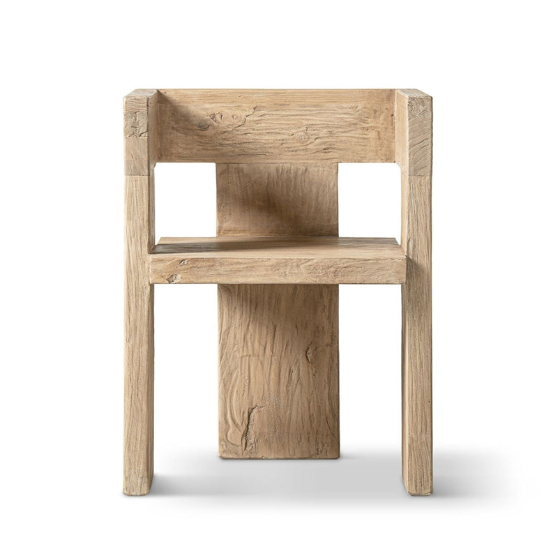 Avenel - Sculptural Block Accent Chair by HouseOfZazla