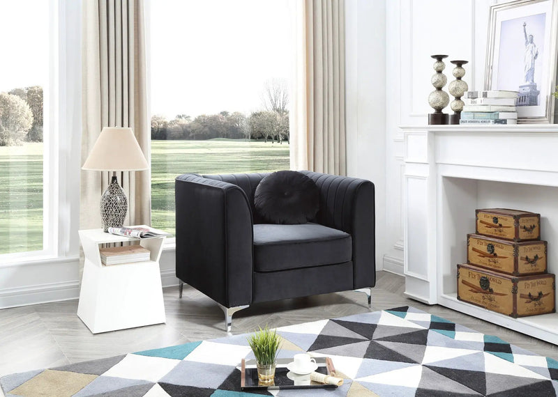 Contemporary Sloped Armchair by Unique Piece Furniture