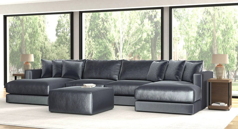 Remington - Modular Sofa And Cocktail Ottoman by Unique Piece Furniture
