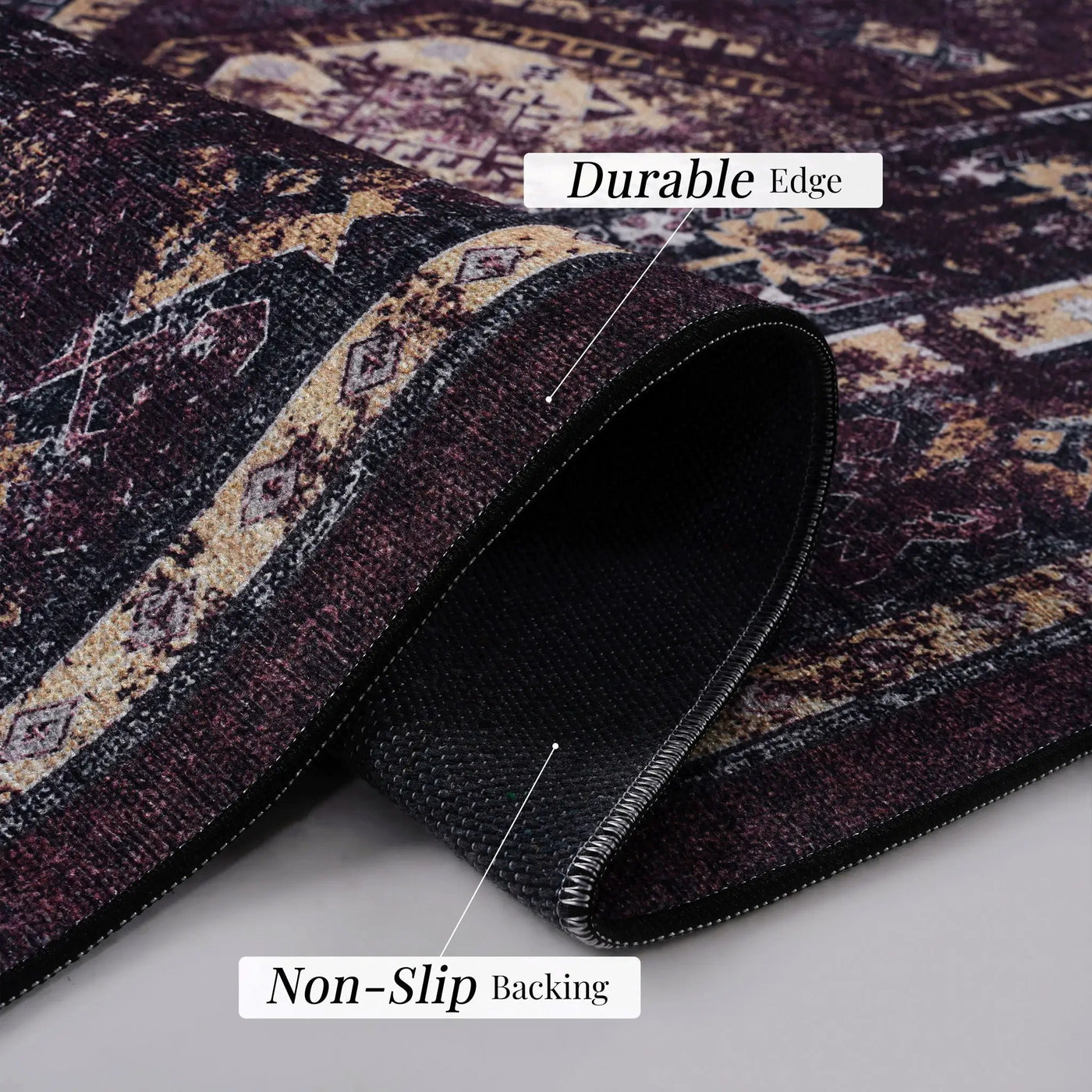 Maval - Washable Runner Rug by Unique Piece Furniture