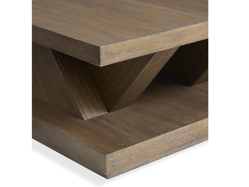 Lansbury - Square Cocktail Table With Casters - Antique Wheat by Unique Piece Furniture
