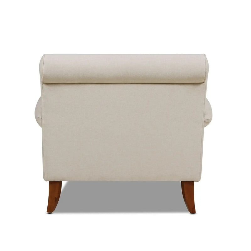 Alana Lawson - Accent Arm Chair With Casters by HouseOfZazla