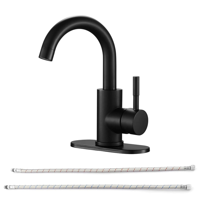 Modern Bathroom Faucet Single Hole Single Handle by HouseOfZazla