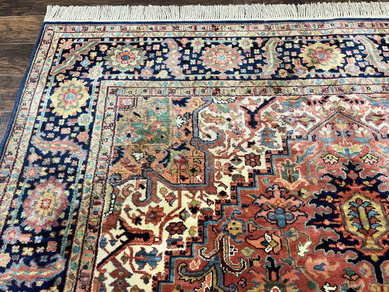 Karastan Rug 8.8 x 12, Karastan Heriz #726, Wool Pile Karastan Area Rug, Rare Hard to Find, Original 700 Series by Jewel Rugs