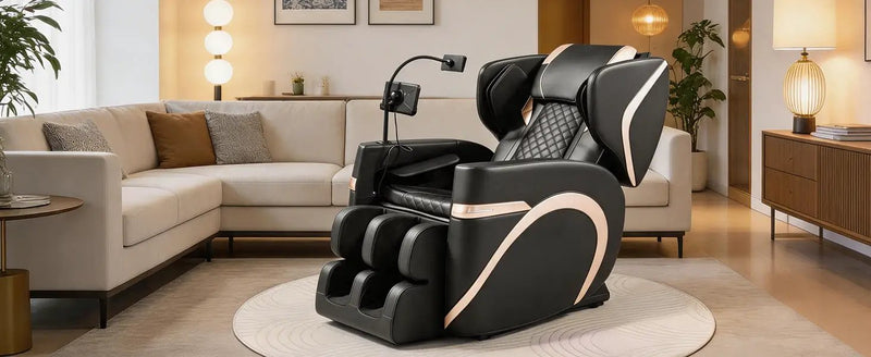 2026 Massage Chair Recliner with Zero Gravity & Full Body Air Pressure by HouseOfZazla