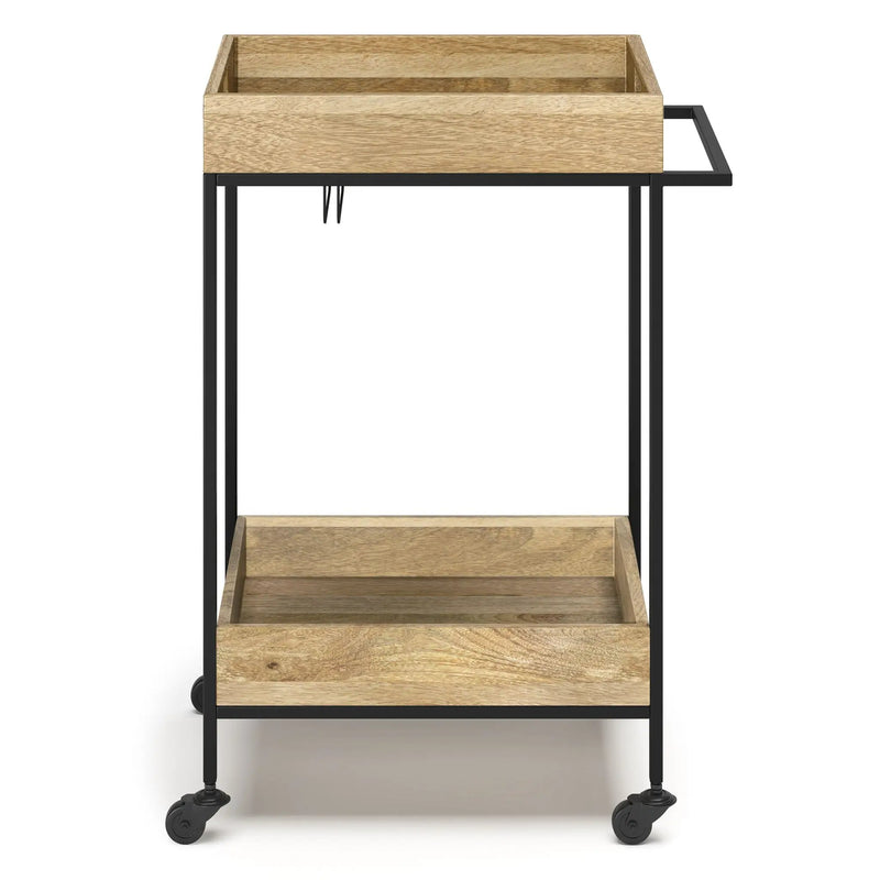 Simons - Bar Cart - Natural by Unique Piece Furniture