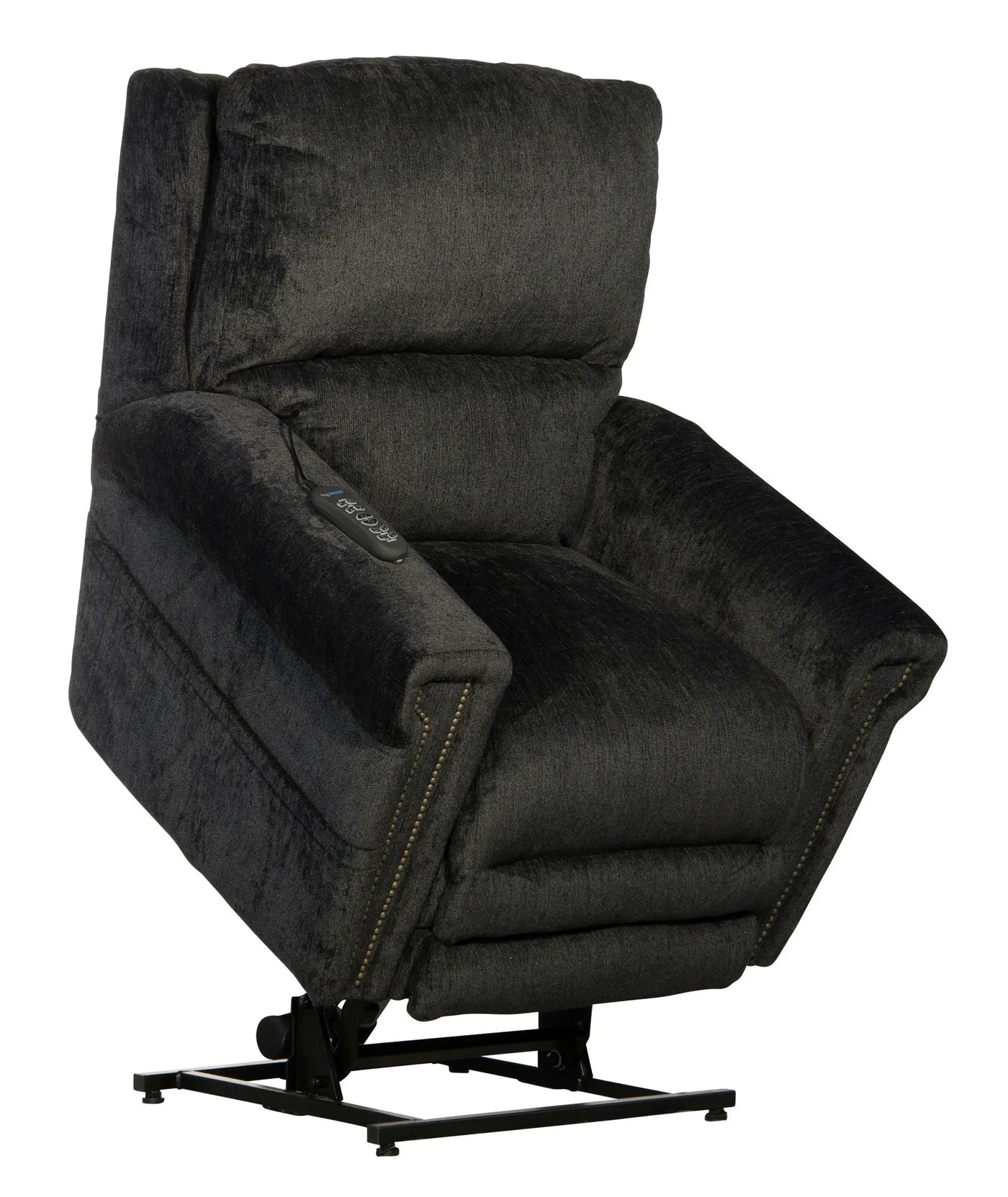 Warner - Power Headrest With Lumbar Power Lay Flat Recliner by Unique Piece Furniture