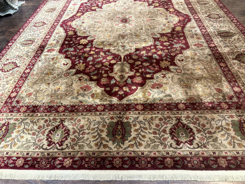 Karastan Rug 8.8 x 12, Antique Legends Royal Tabriz, Wool Pile, Vintage, Rare by Jewel Rugs