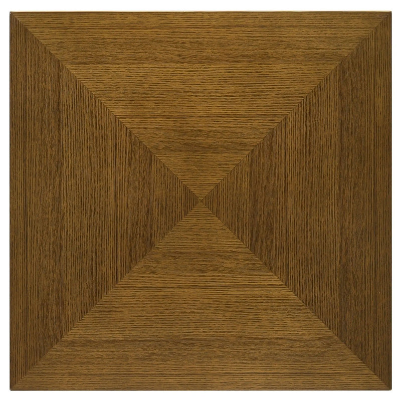 Westerly Square Wood Side End Table Walnut Brown by Unique Piece Furniture