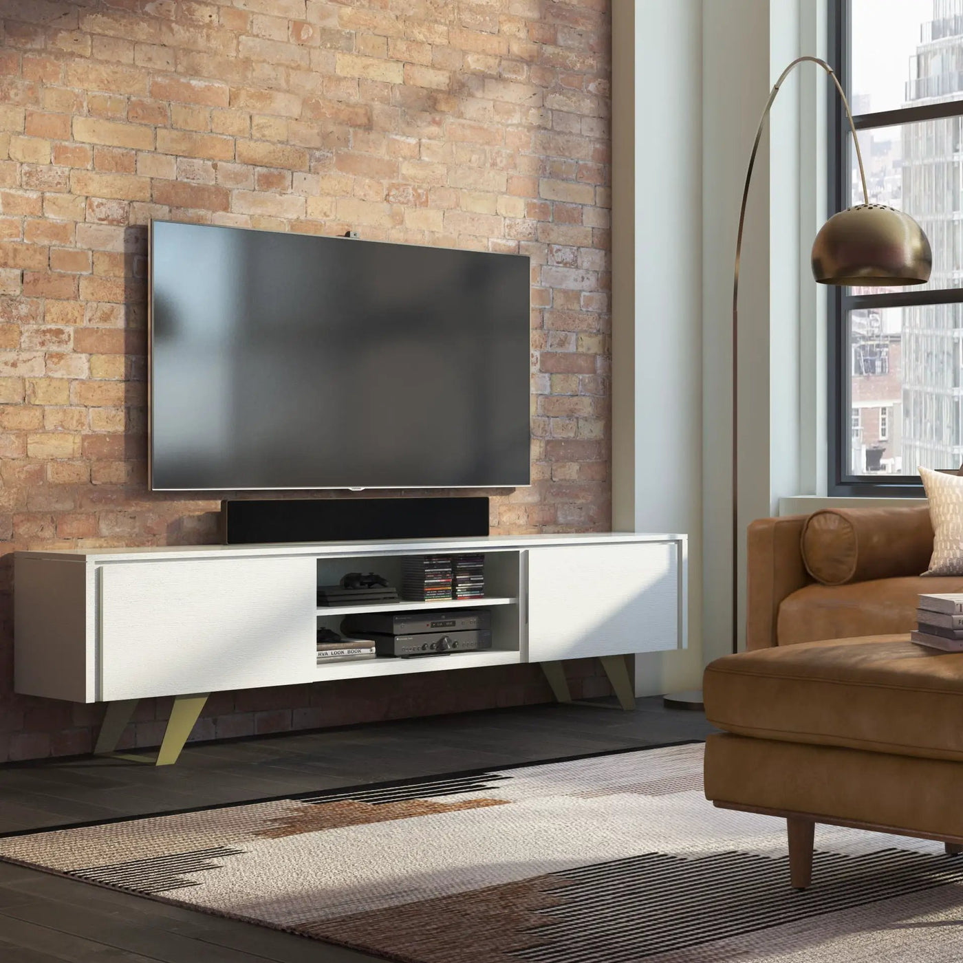 Lowry - Handcrafted, TV Media Stand by Unique Piece Furniture