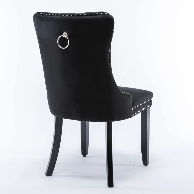 Nikki - High-End Tufted Dining Chair (Set of 2) by HouseOfZazla