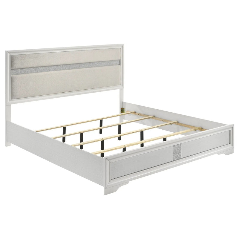 Miranda 5-piece Eastern King Bedroom Set White by Unique Piece Furniture