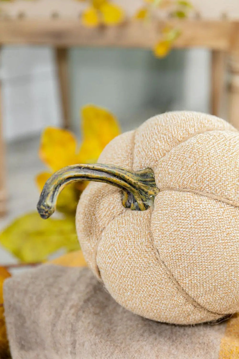 Weighted Pumpkin Ornament Decor For Holiday by Unique Piece Furniture