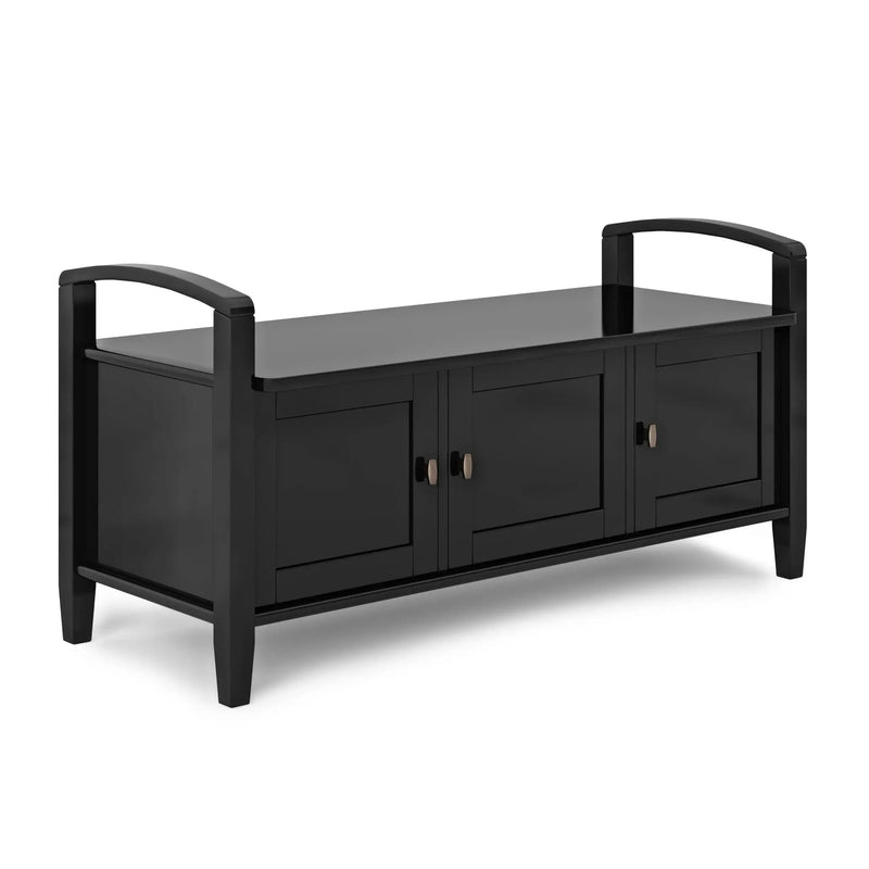 Warm Shaker - Handcrafted Entryway Storage Bench by Unique Piece Furniture