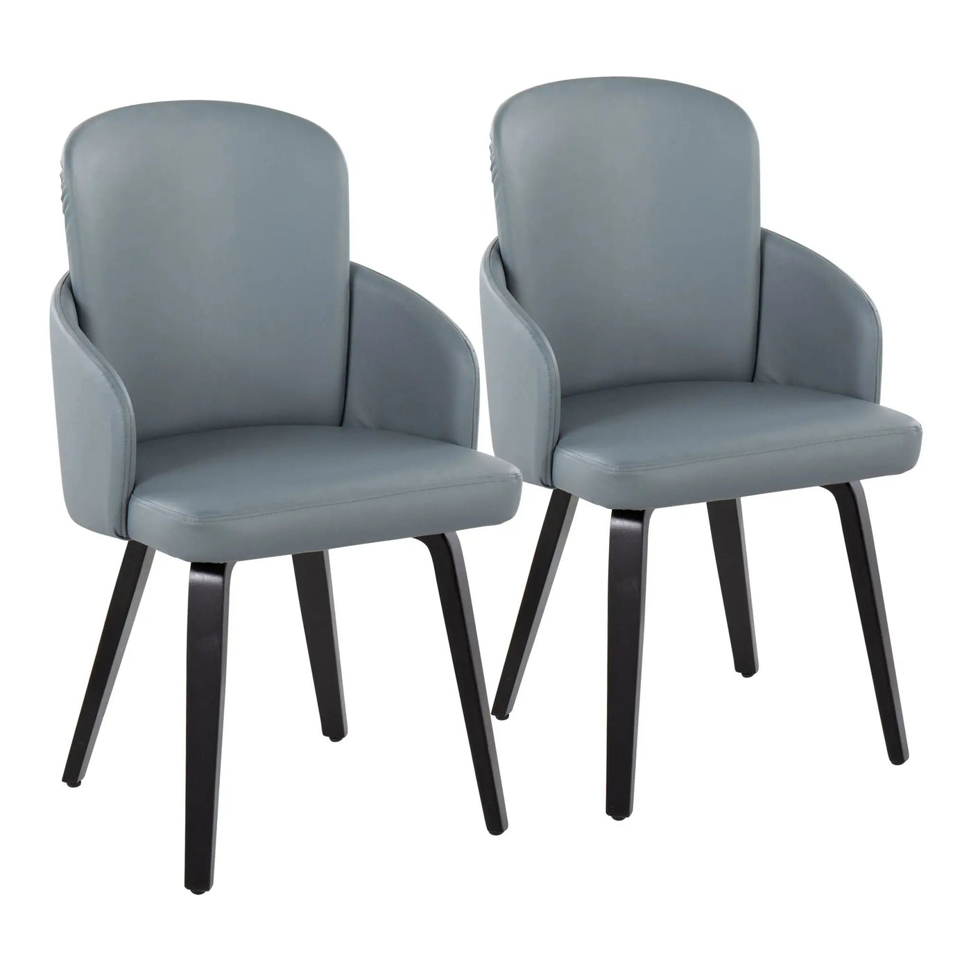 Dahlia - Contemporary Elegant Dining Chair (Set of 2) by HouseOfZazla