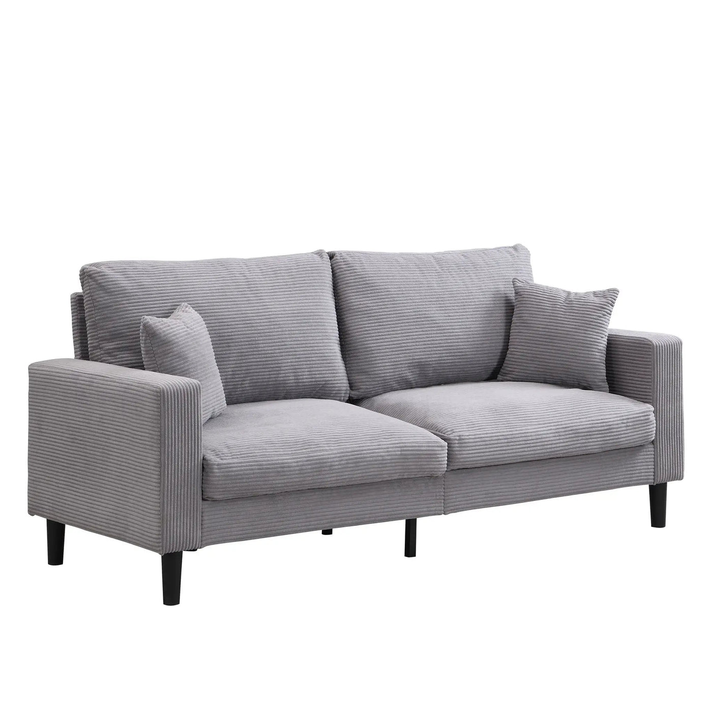 Modern Upholstered 2 Piece Sofa Set With 3 Seater And 2 Seater by Unique Piece Furniture