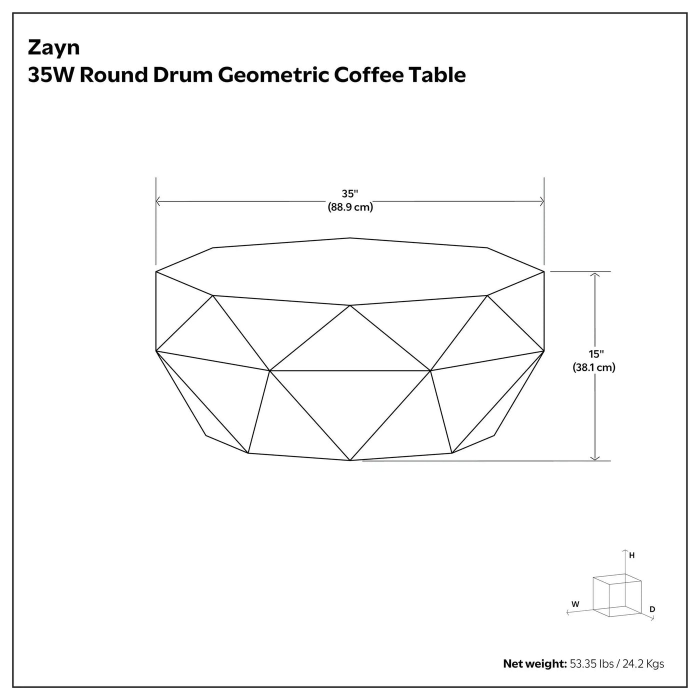 Zayn - Coffee Table by HouseOfZazla