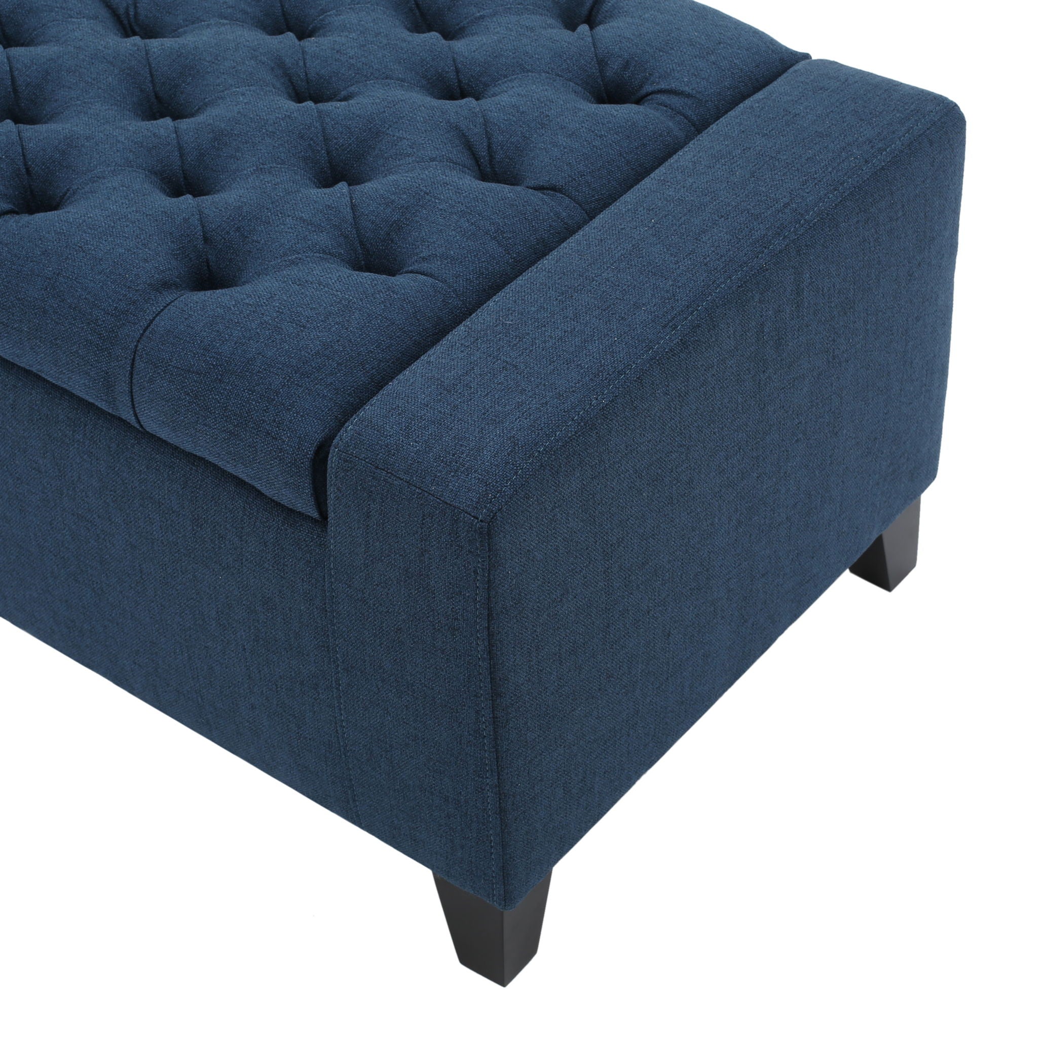 Guernsey Ottoman Storage With Tufted Top by HouseOfZazla