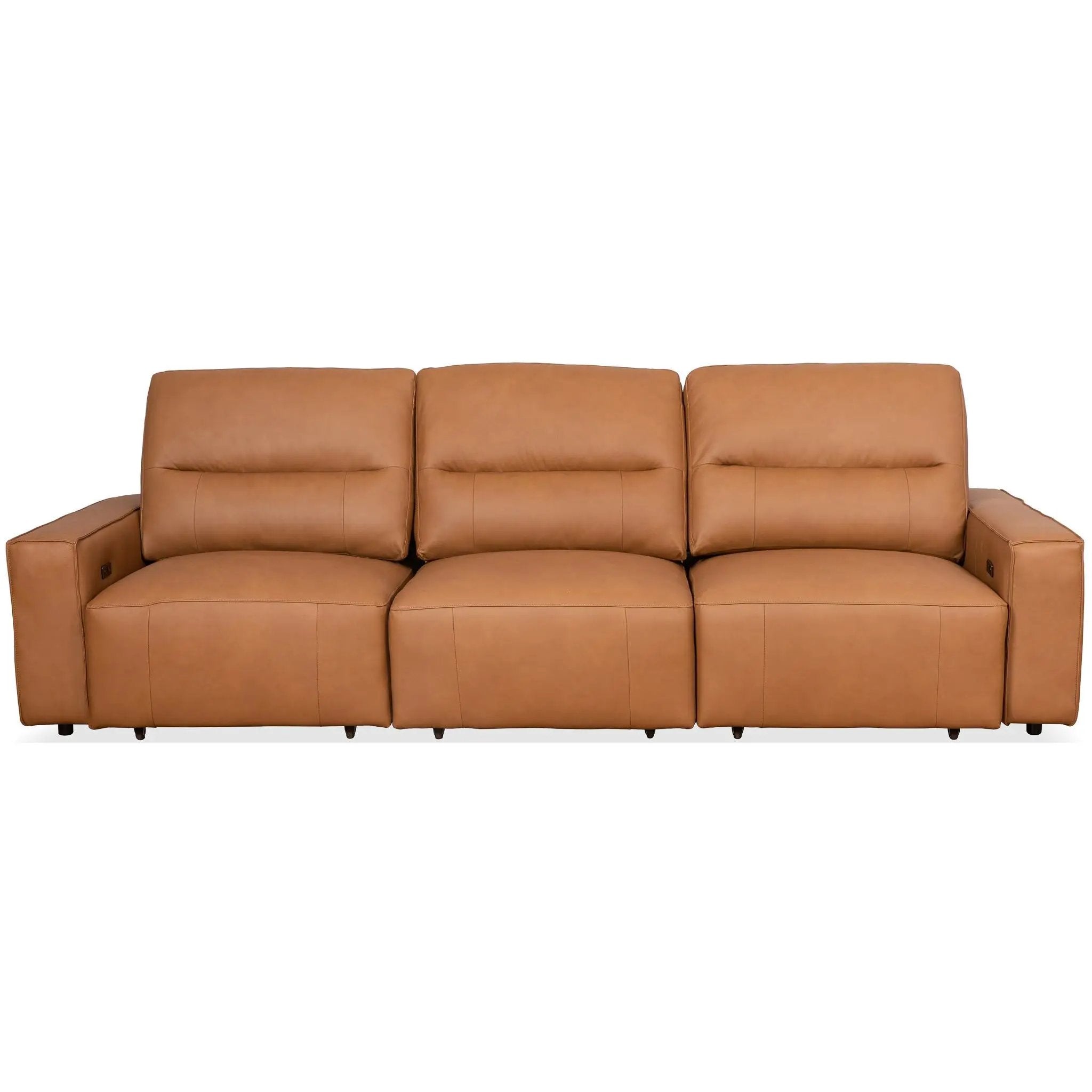 Grant - Triple Power Convertible Sofa - Cognac by Unique Piece Furniture