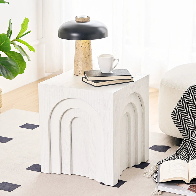 15.74'' Square Side Table by HouseOfZazla