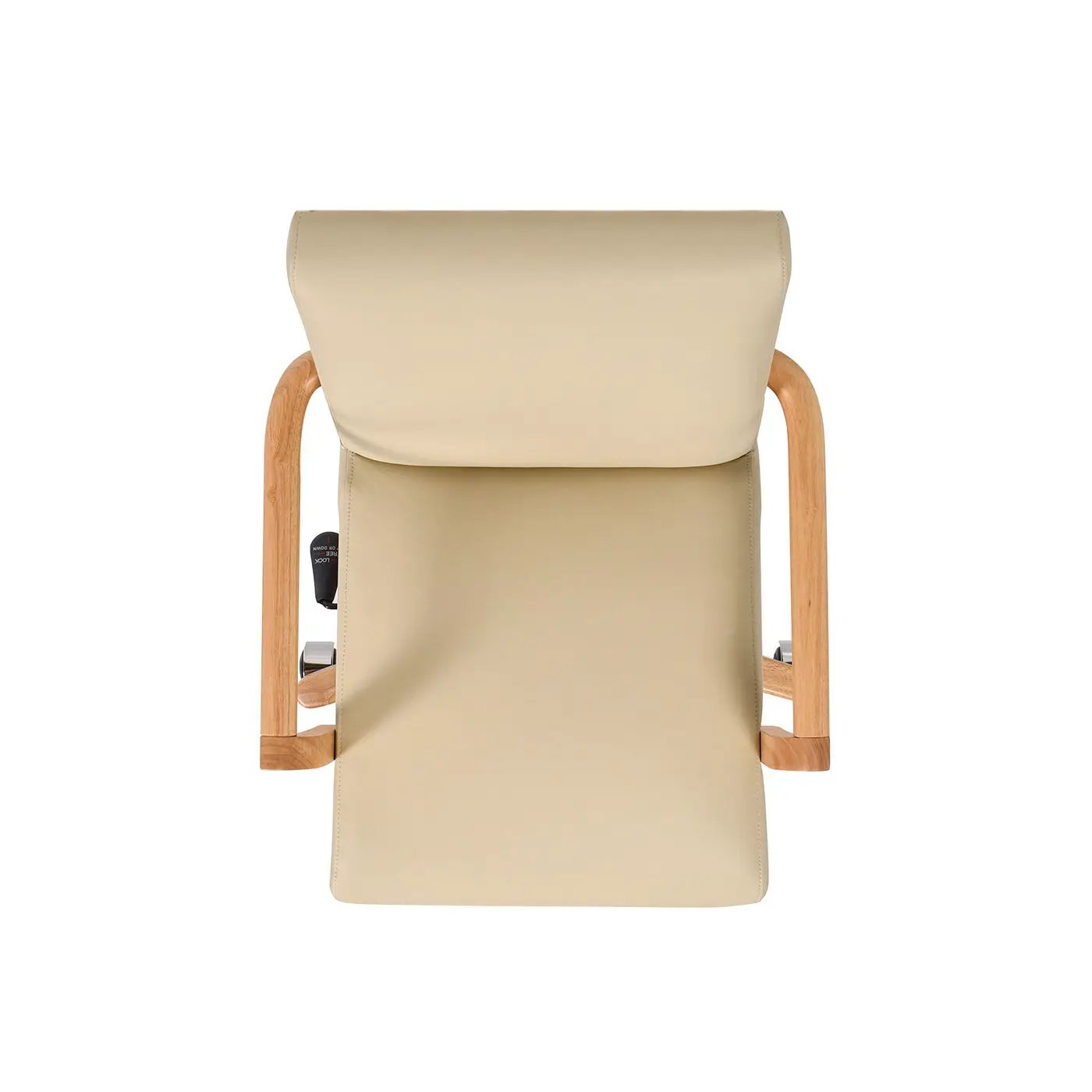 Dumont - Modern Farmhouse High Back Executive Home Office Chair - Neutral Cream Beige / Natural by Unique Piece Furniture