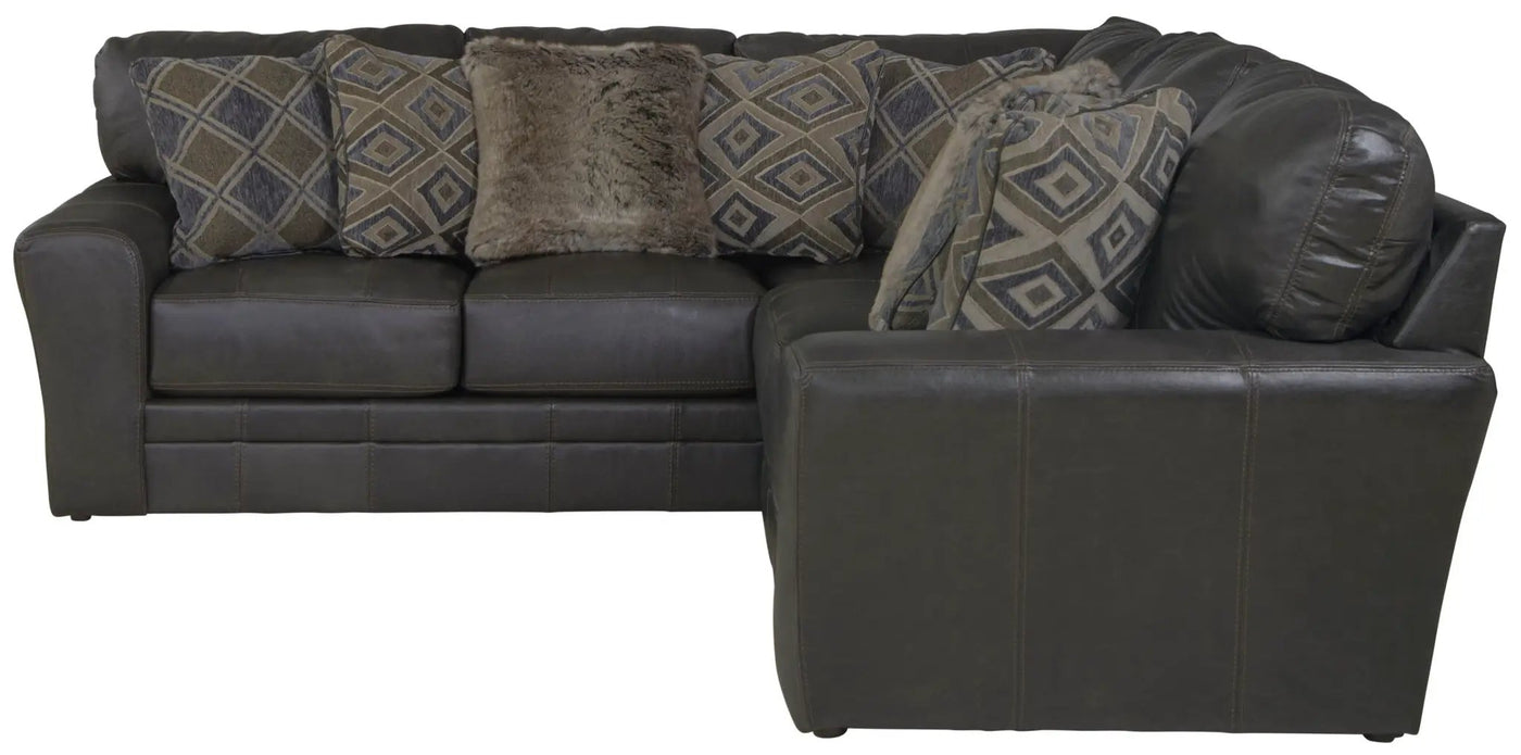 Denali - Italian Leather Match Sectional by Unique Piece Furniture