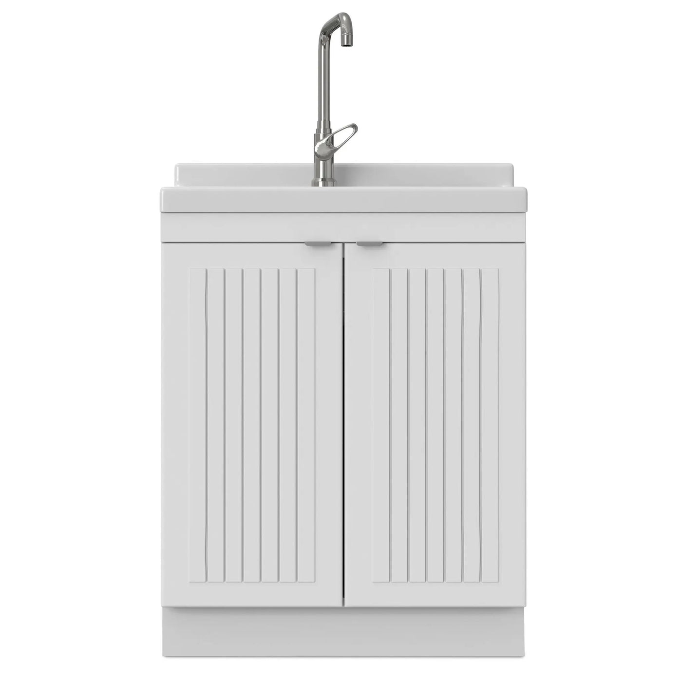 Murphy - Laundry Cabinet & Faucet And Stainless Steel Sink by Unique Piece Furniture